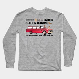 1960s FALCON STATION WAGON - advert Long Sleeve T-Shirt